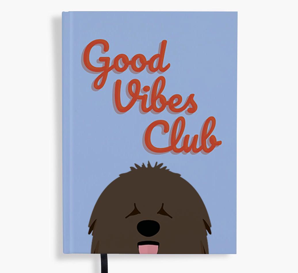 Good Vibes Club: Personalized {breedFullName} Notebook