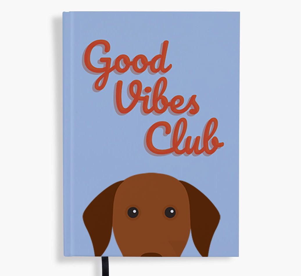 Good Vibes Club: Personalised {breedFullName} Notebook