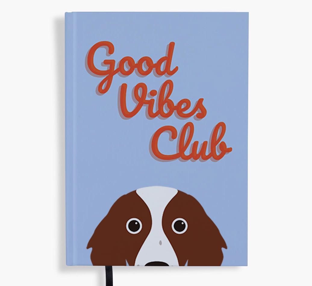 Good Vibes Club: Personalized {breedFullName} Notebook