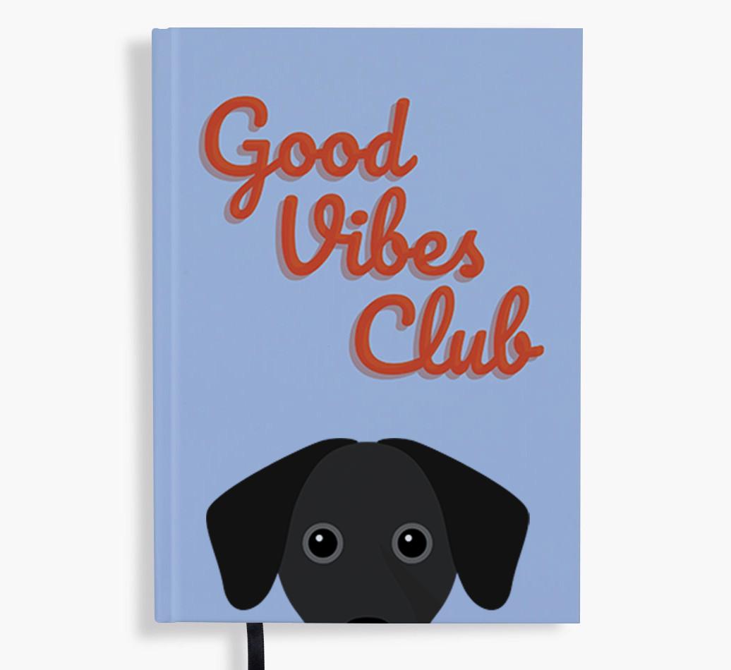 Good Vibes Club: Personalized {breedFullName} Notebook