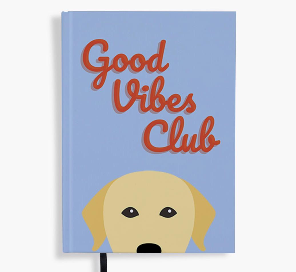 Good Vibes Club: Personalized {breedFullName} Notebook