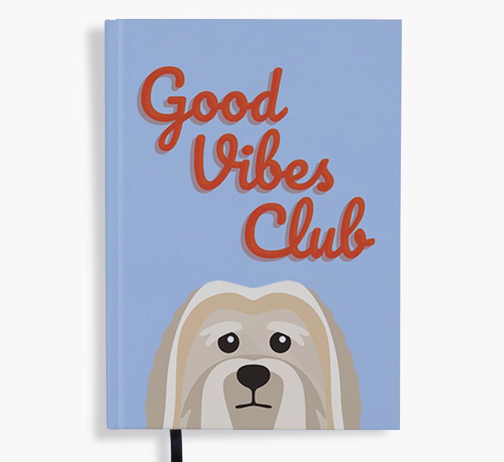 Good Vibes Club: Personalized {breedFullName} Notebook