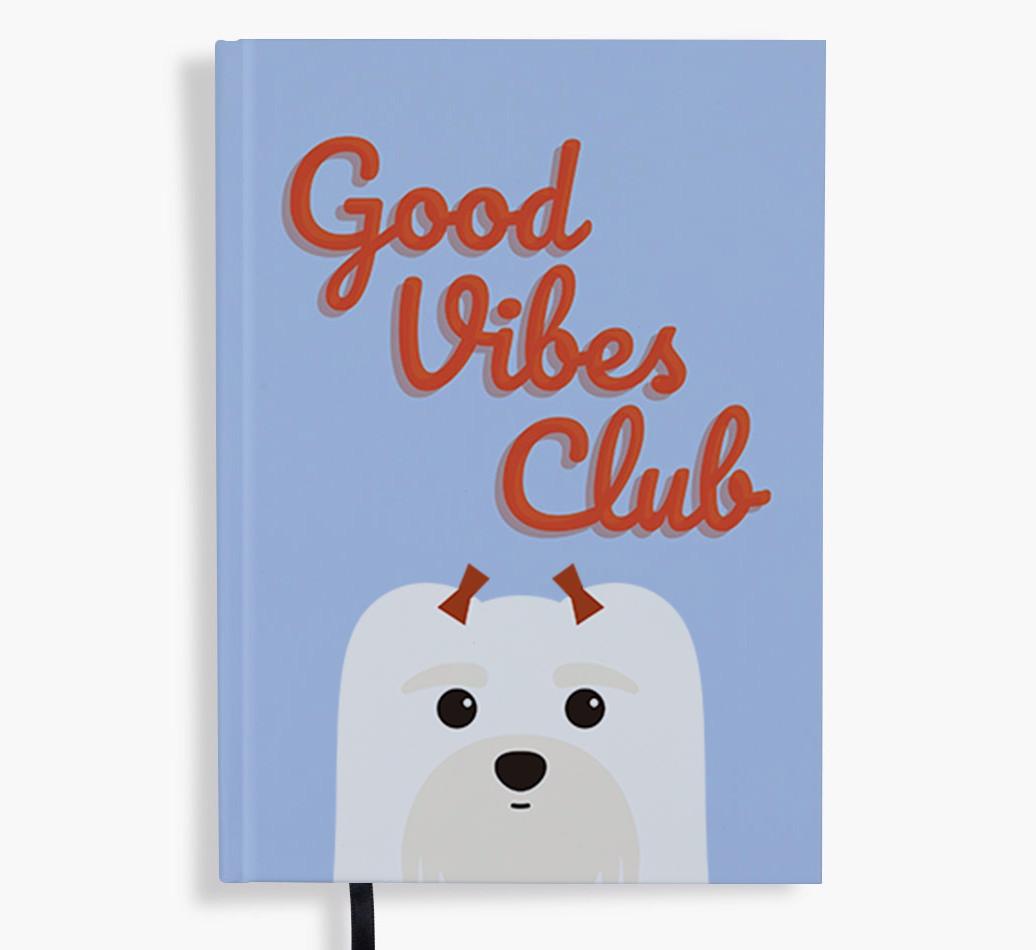 Good Vibes Club: Personalized {breedFullName} Notebook