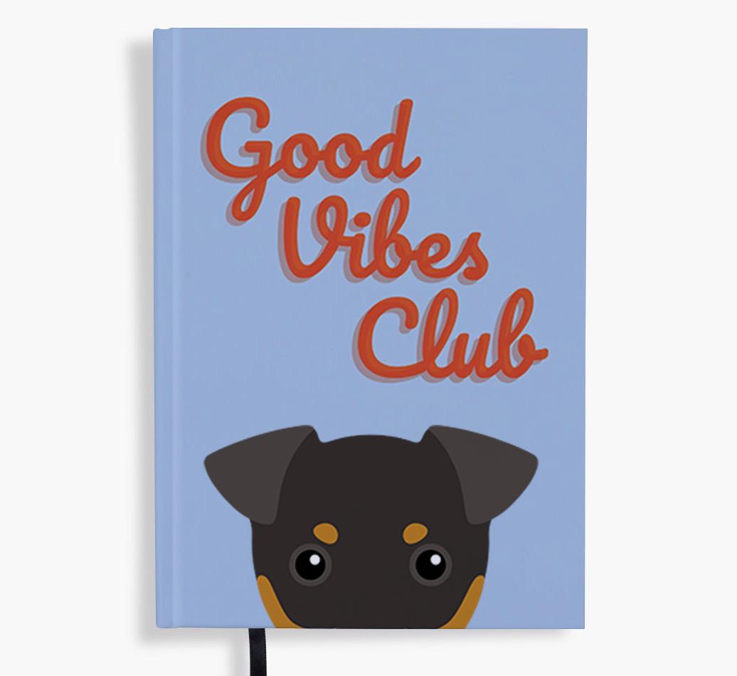Good Vibes Club: Personalized {breedFullName} Notebook