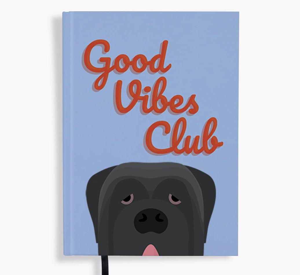 Good Vibes Club: Personalized {breedFullName} Notebook