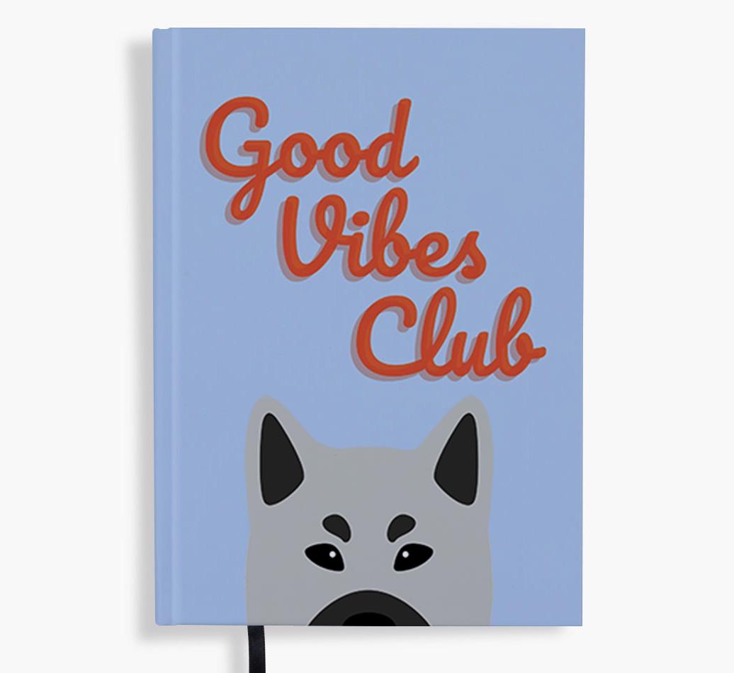 Good Vibes Club: Personalized {breedFullName} Notebook