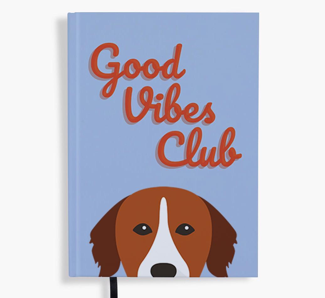 Good Vibes Club: Personalized {breedFullName} Notebook