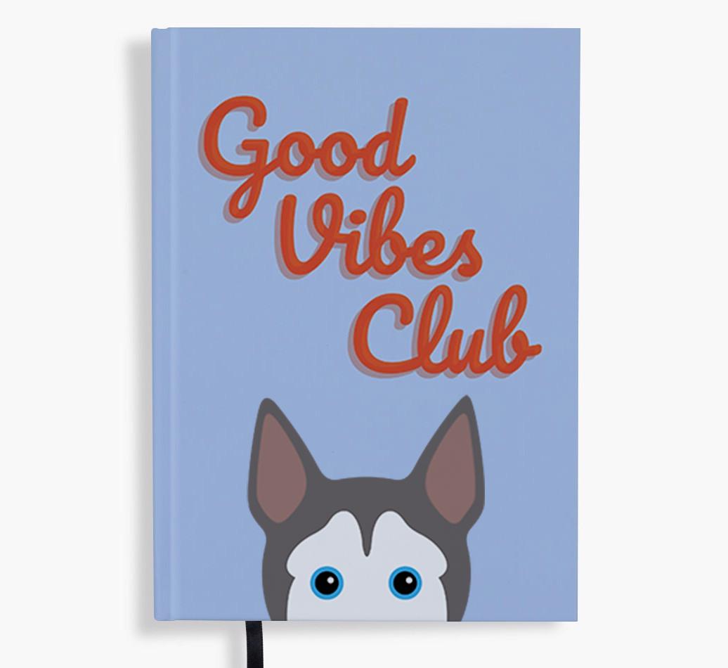 Good Vibes Club: Personalized {breedFullName} Notebook