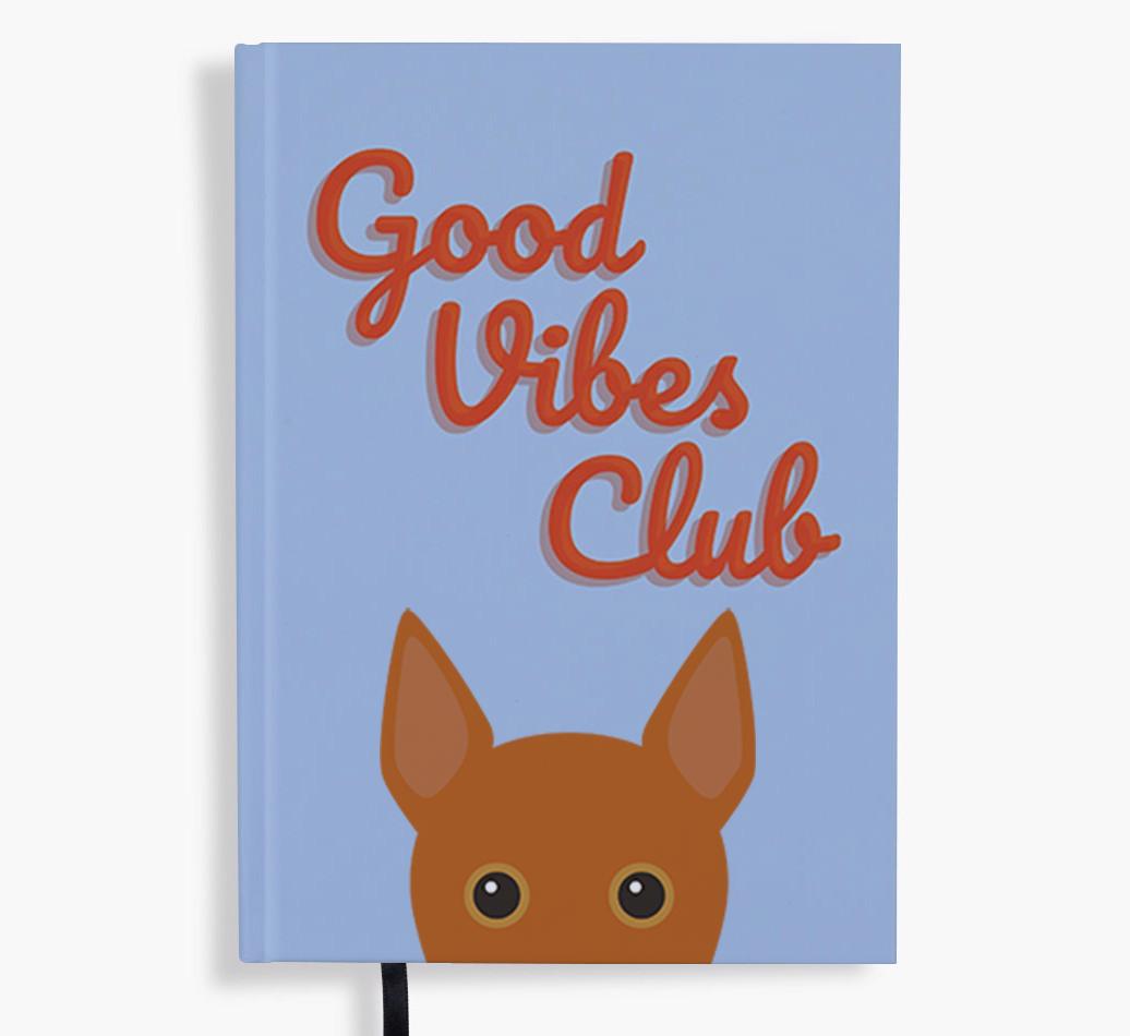 Good Vibes Club: Personalized {breedFullName} Notebook