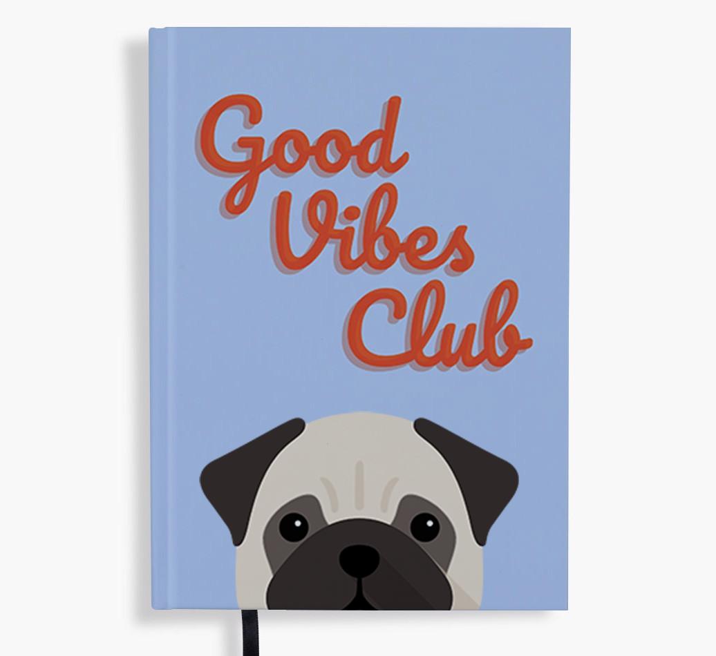 Good Vibes Club: Personalized {breedFullName} Notebook