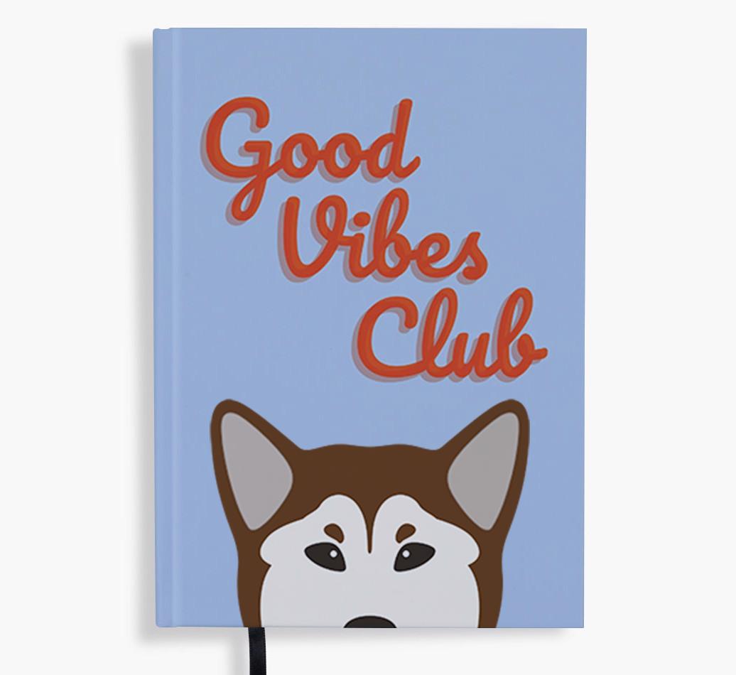 Good Vibes Club: Personalized {breedFullName} Notebook
