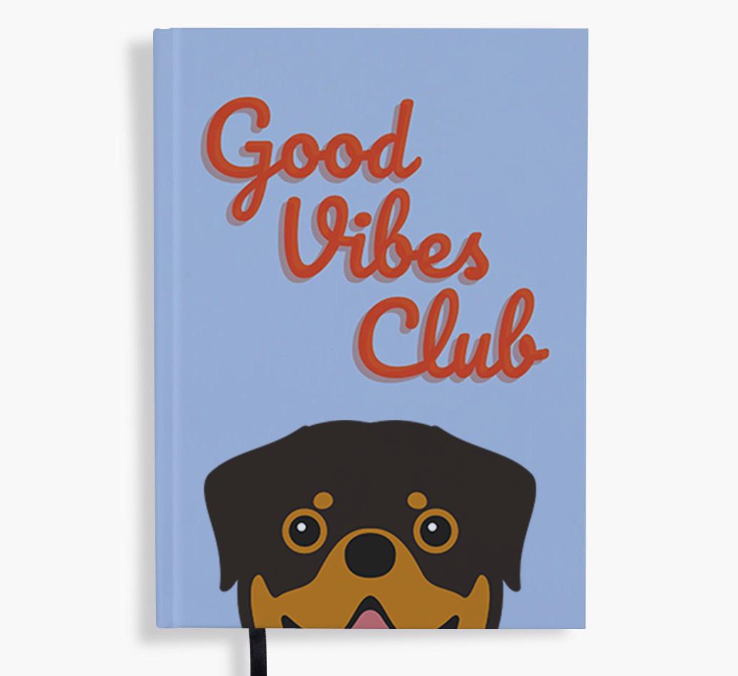 Good Vibes Club: Personalized {breedFullName} Notebook