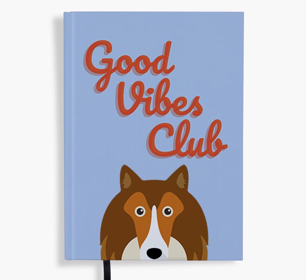 Good Vibes Club: Personalized {breedFullName} Notebook