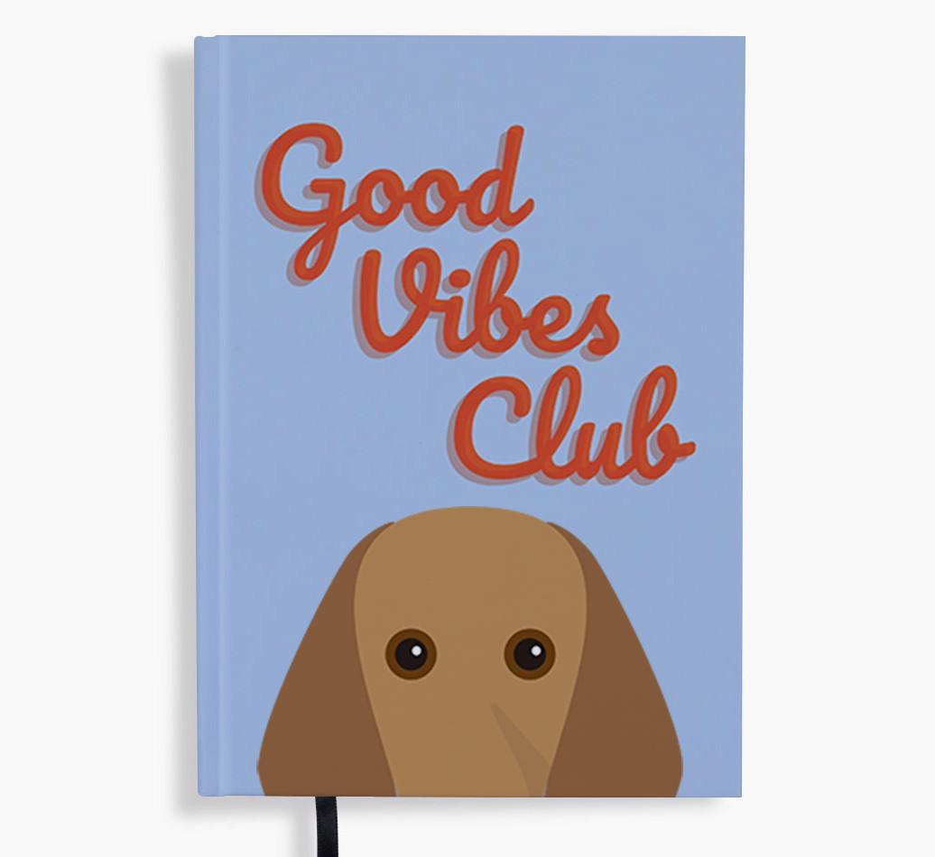 Good Vibes Club: Personalized {breedFullName} Notebook