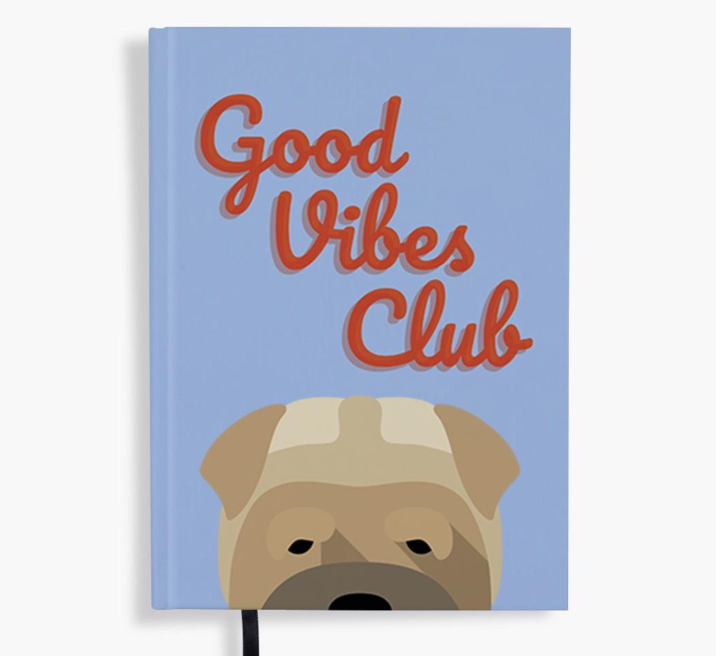 Good Vibes Club: Personalized {breedFullName} Notebook