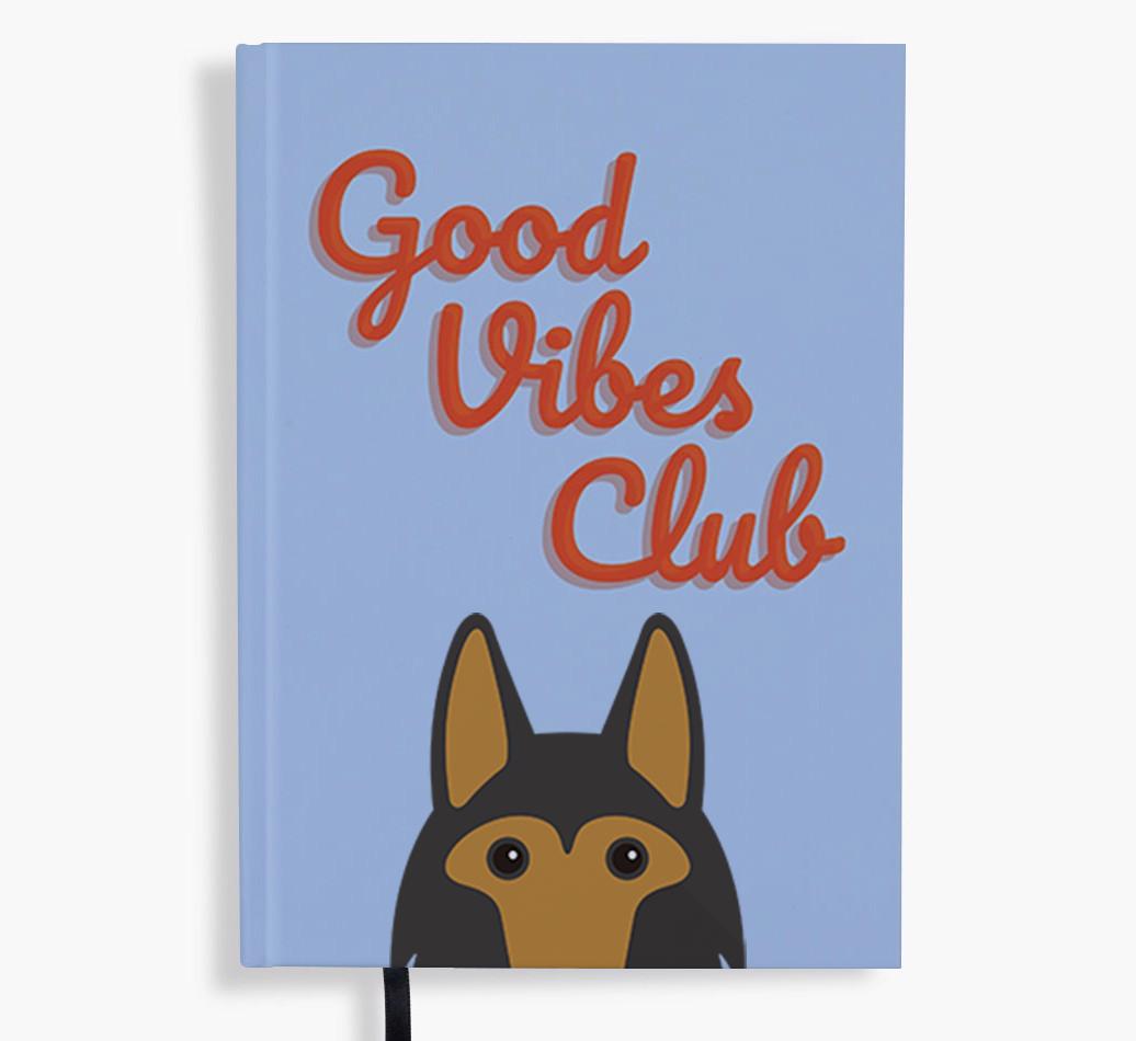 Good Vibes Club: Personalized {breedFullName} Notebook