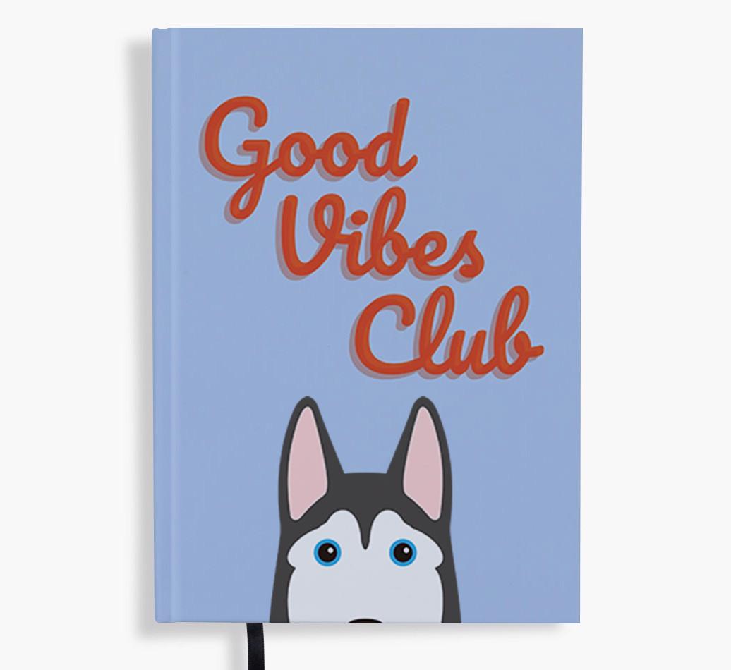 Good Vibes Club: Personalized {breedFullName} Notebook