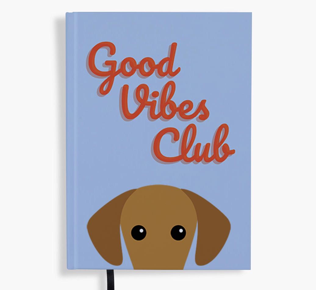 Good Vibes Club: Personalized {breedFullName} Notebook