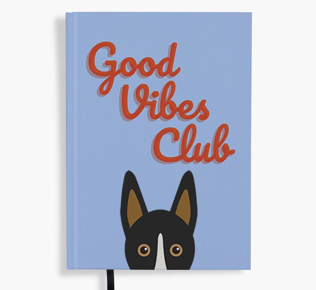 Good Vibes Club: Personalized {breedFullName} Notebook