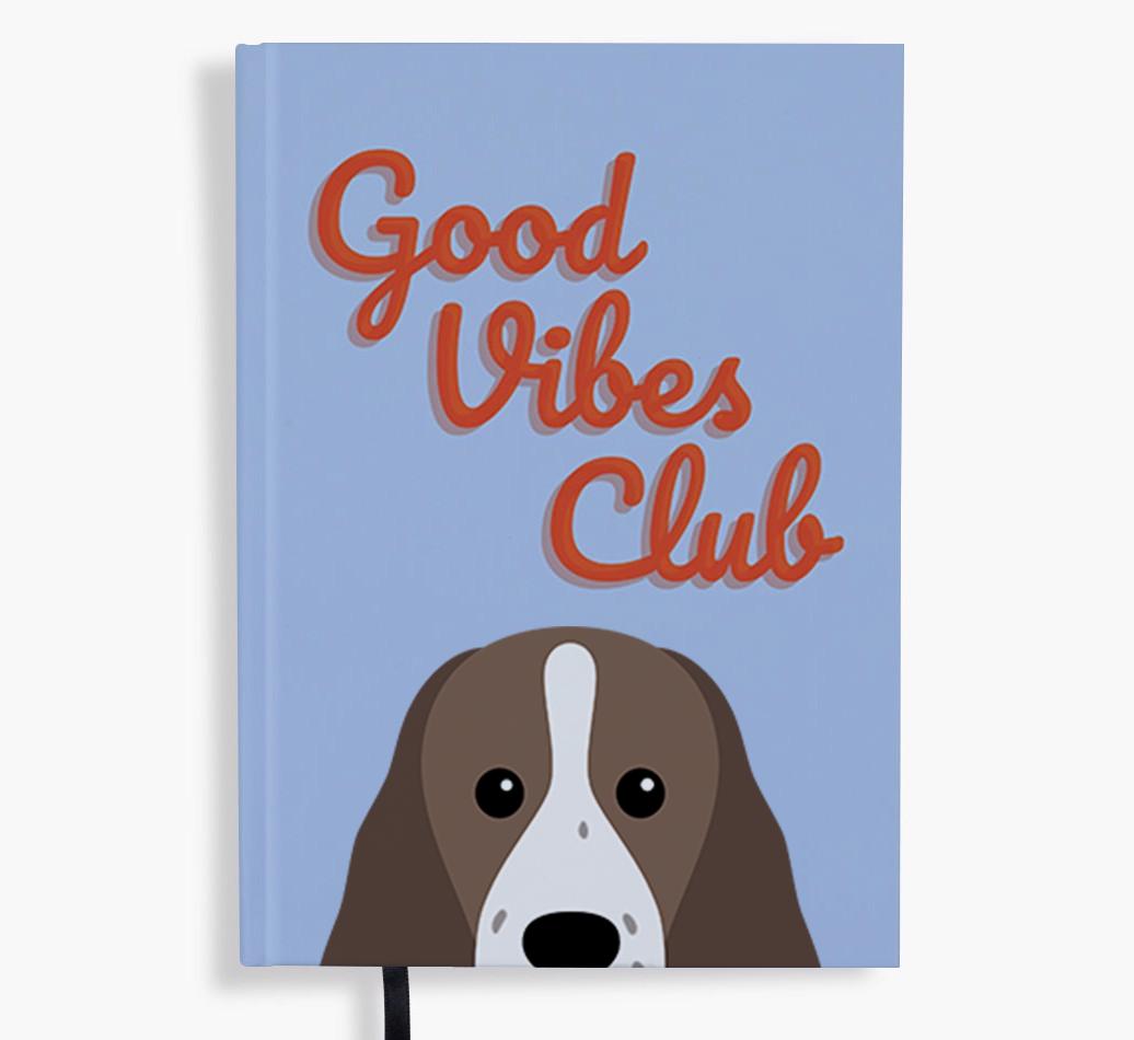 Good Vibes Club: Personalized {breedFullName} Notebook