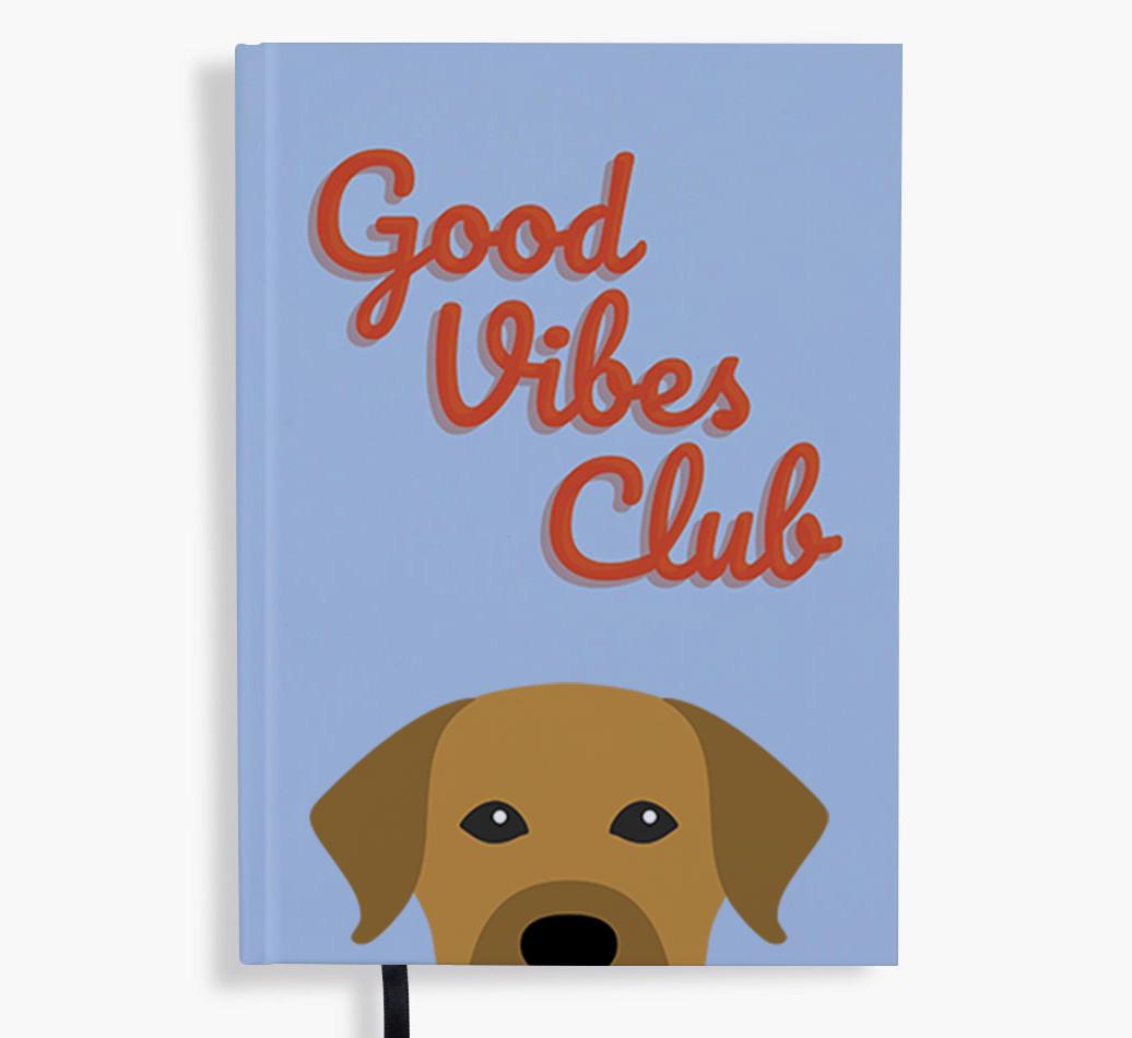 Good Vibes Club: Personalized {breedFullName} Notebook