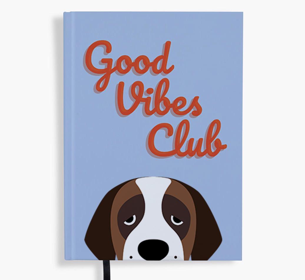 Good Vibes Club: Personalized {breedFullName} Notebook