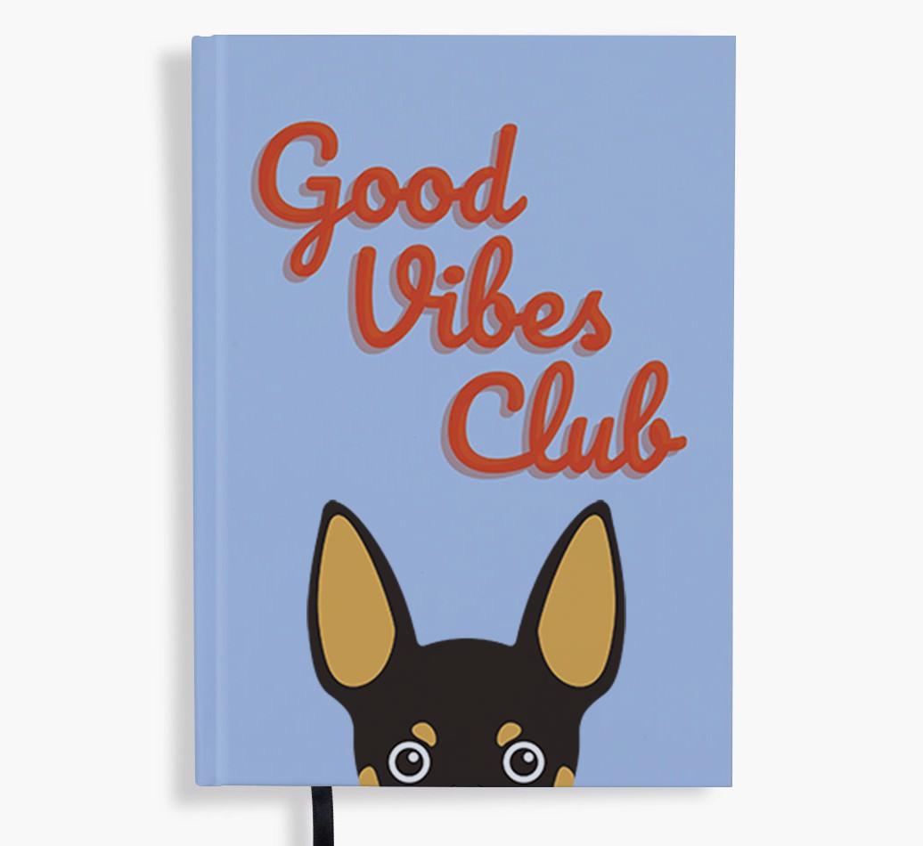 Good Vibes Club: Personalized {breedFullName} Notebook