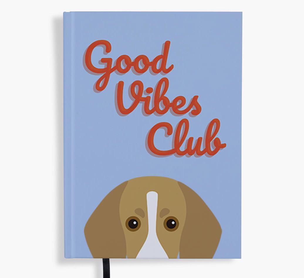Good Vibes Club: Personalized {breedFullName} Notebook