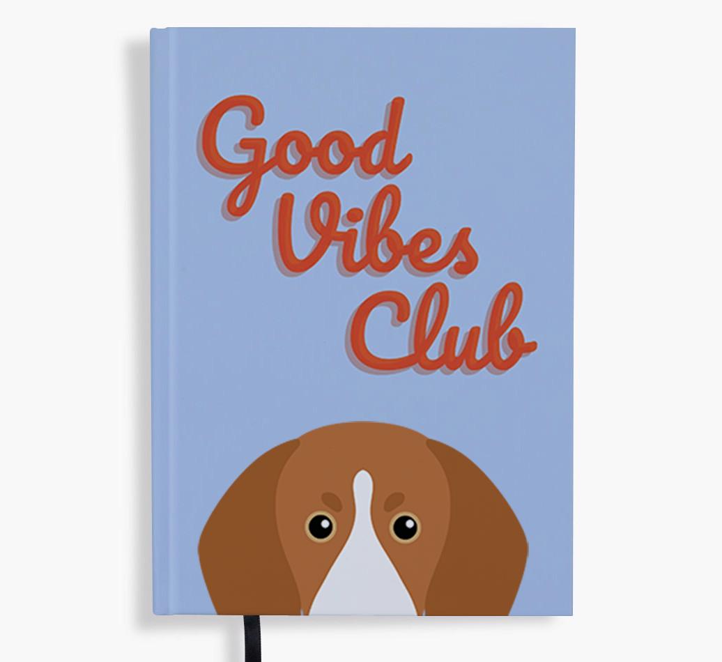 Good Vibes Club: Personalized {breedFullName} Notebook