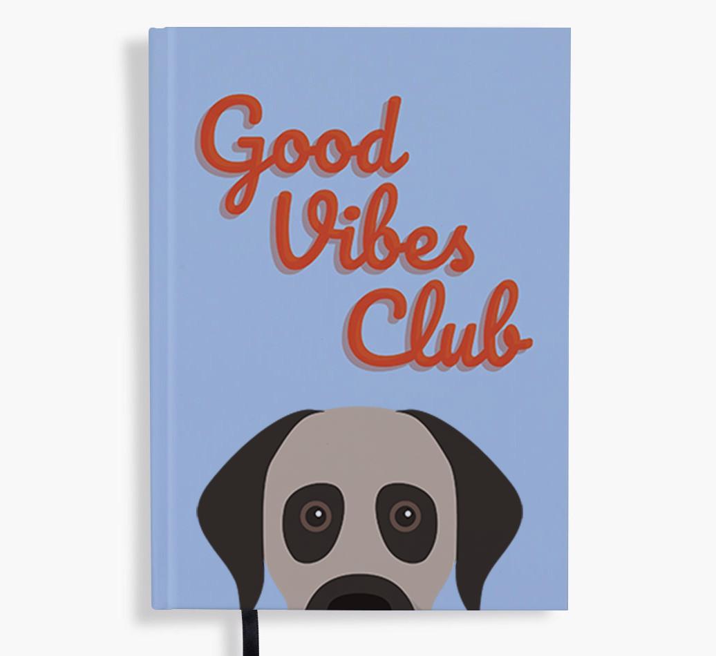 Good Vibes Club: Personalized {breedFullName} Notebook