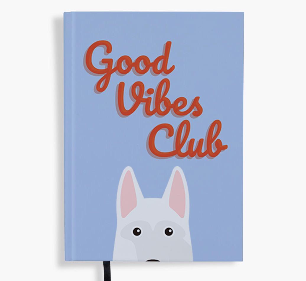 Good Vibes Club: Personalized {breedFullName} Notebook