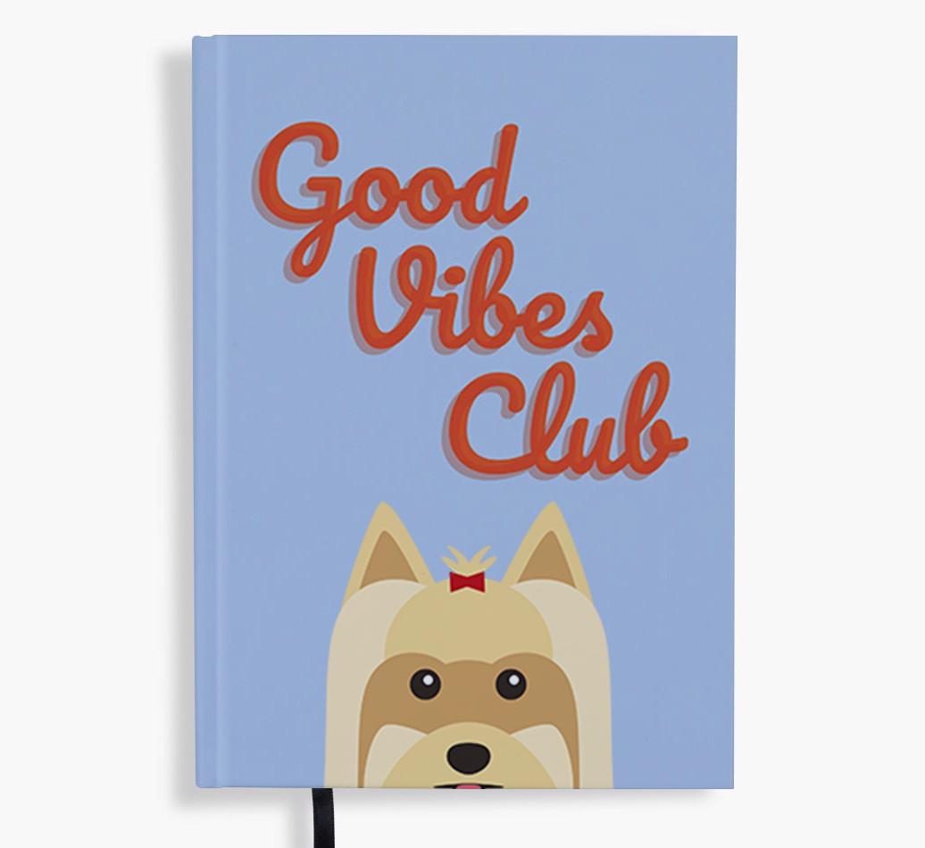 Good Vibes Club: Personalized {breedFullName} Notebook