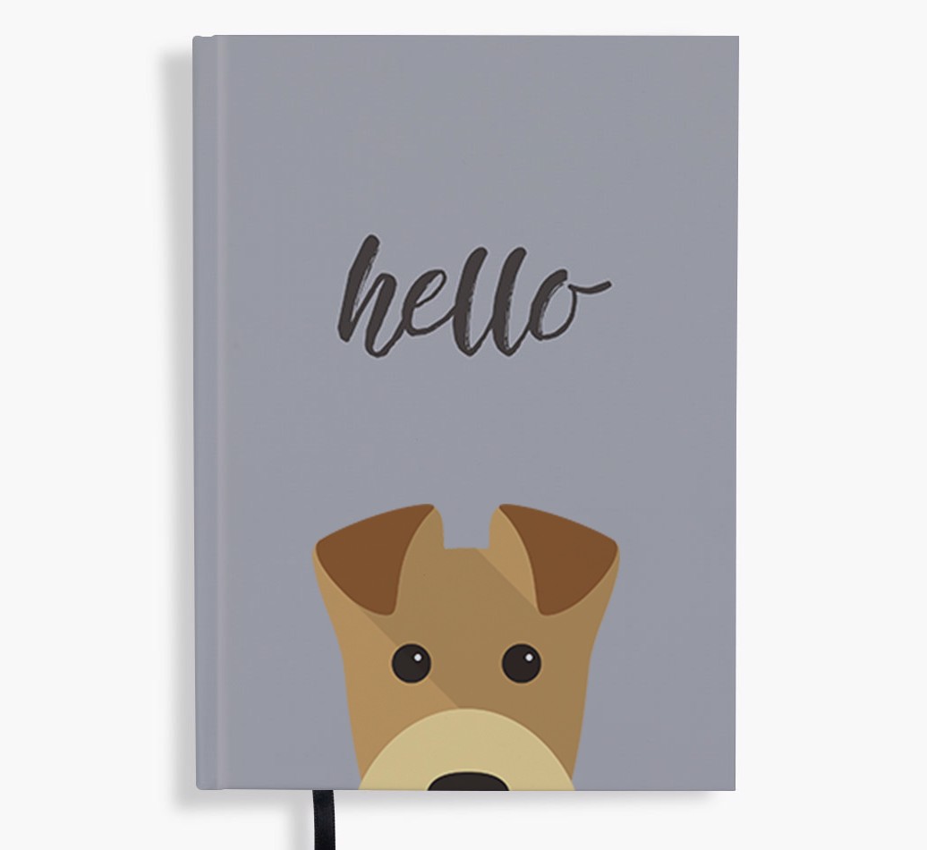 Hello: Personalised {breedFullName} Notebook