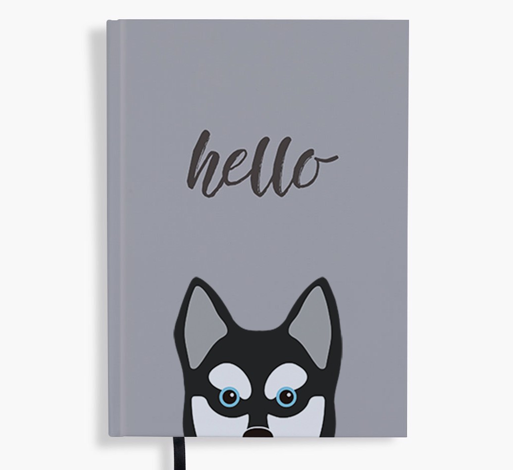 Hello: Personalised {breedFullName} Notebook