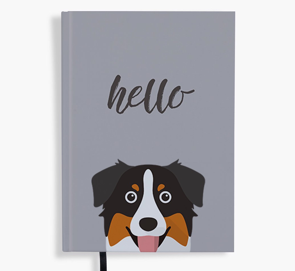 Hello: Personalized {breedFullName} Notebook