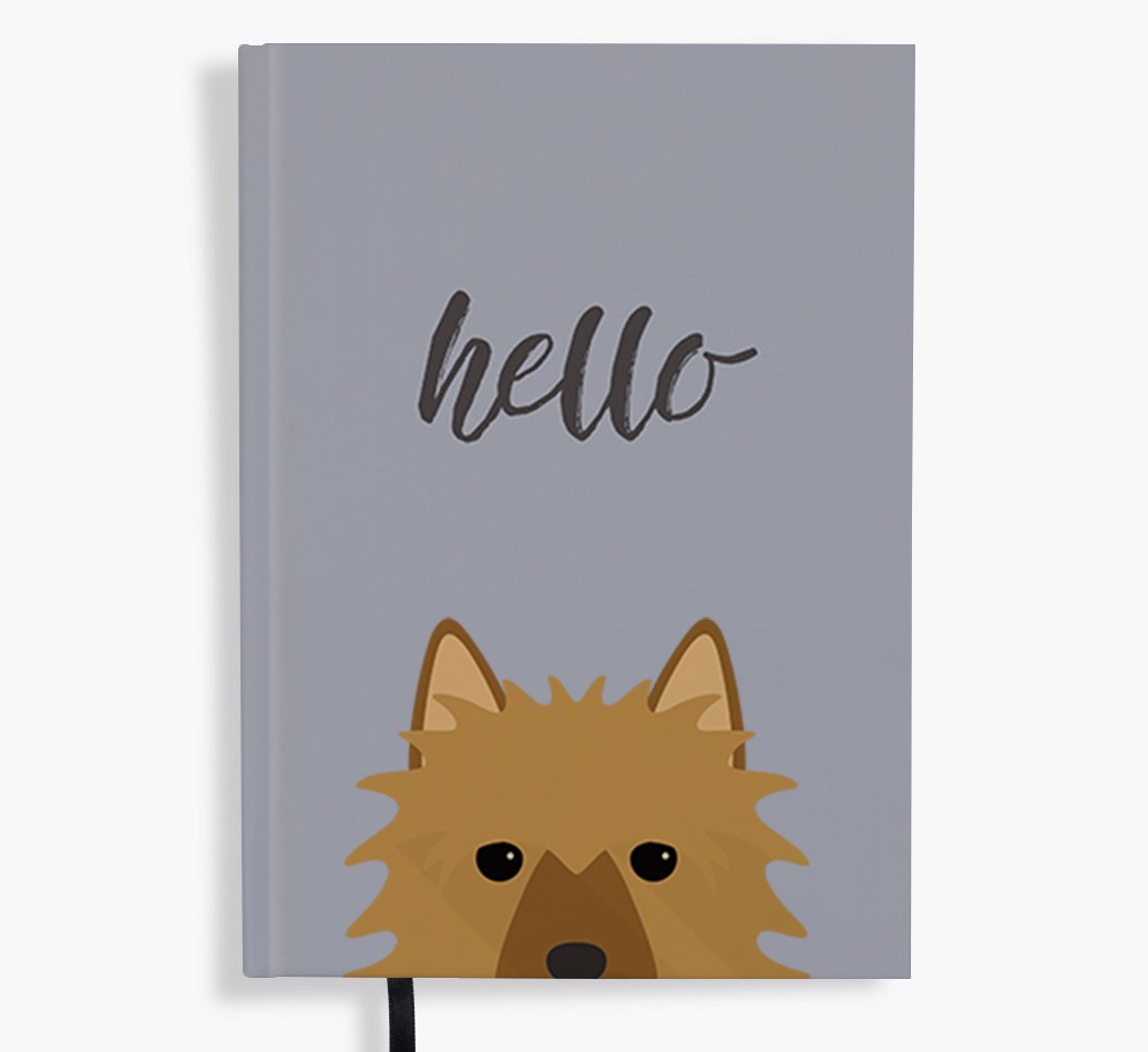 Hello: Personalised {breedFullName} Notebook