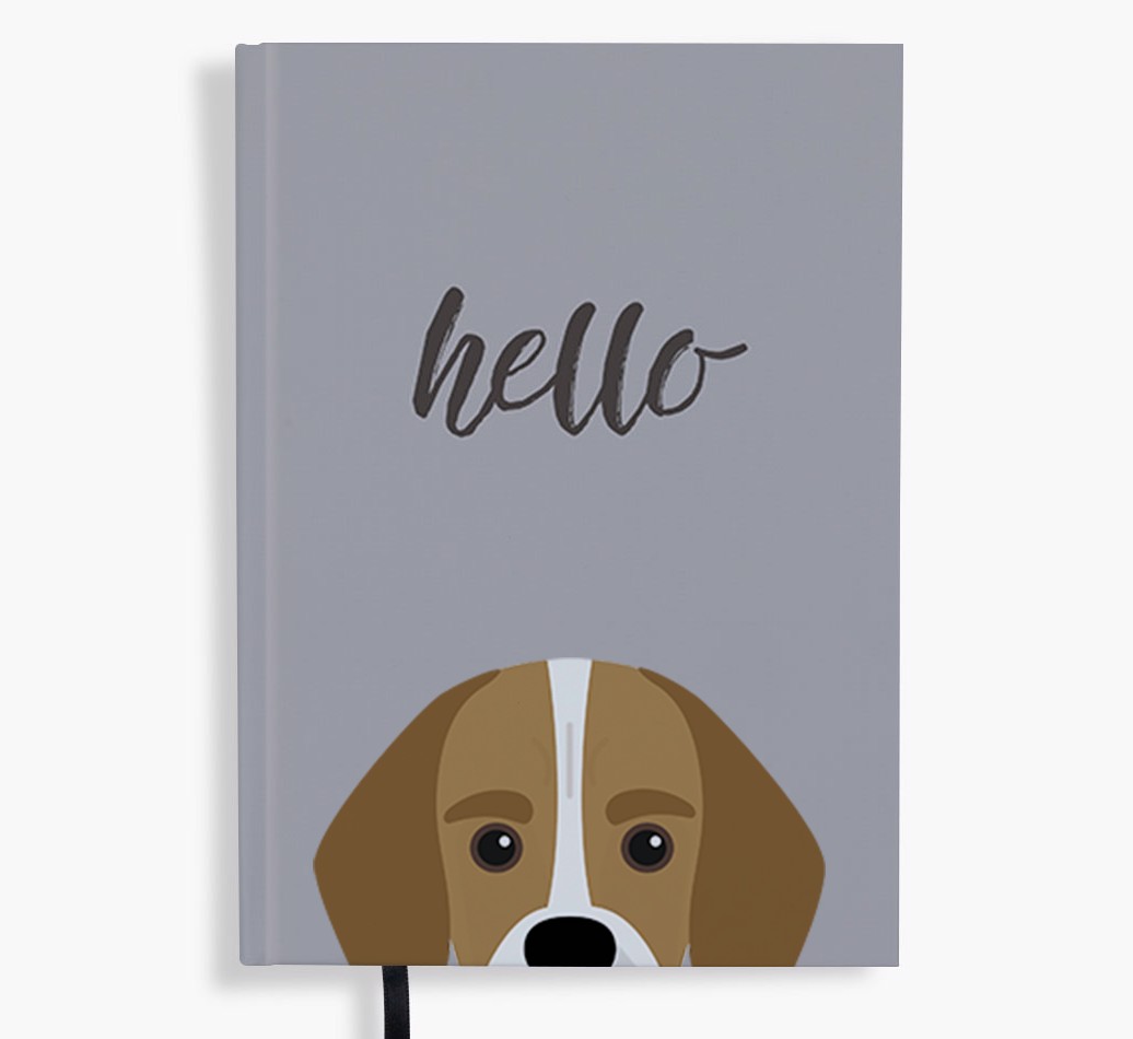 Hello: Personalised {breedFullName} Notebook