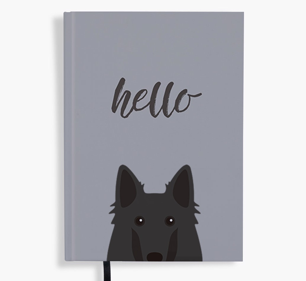 Hello: Personalised {breedFullName} Notebook