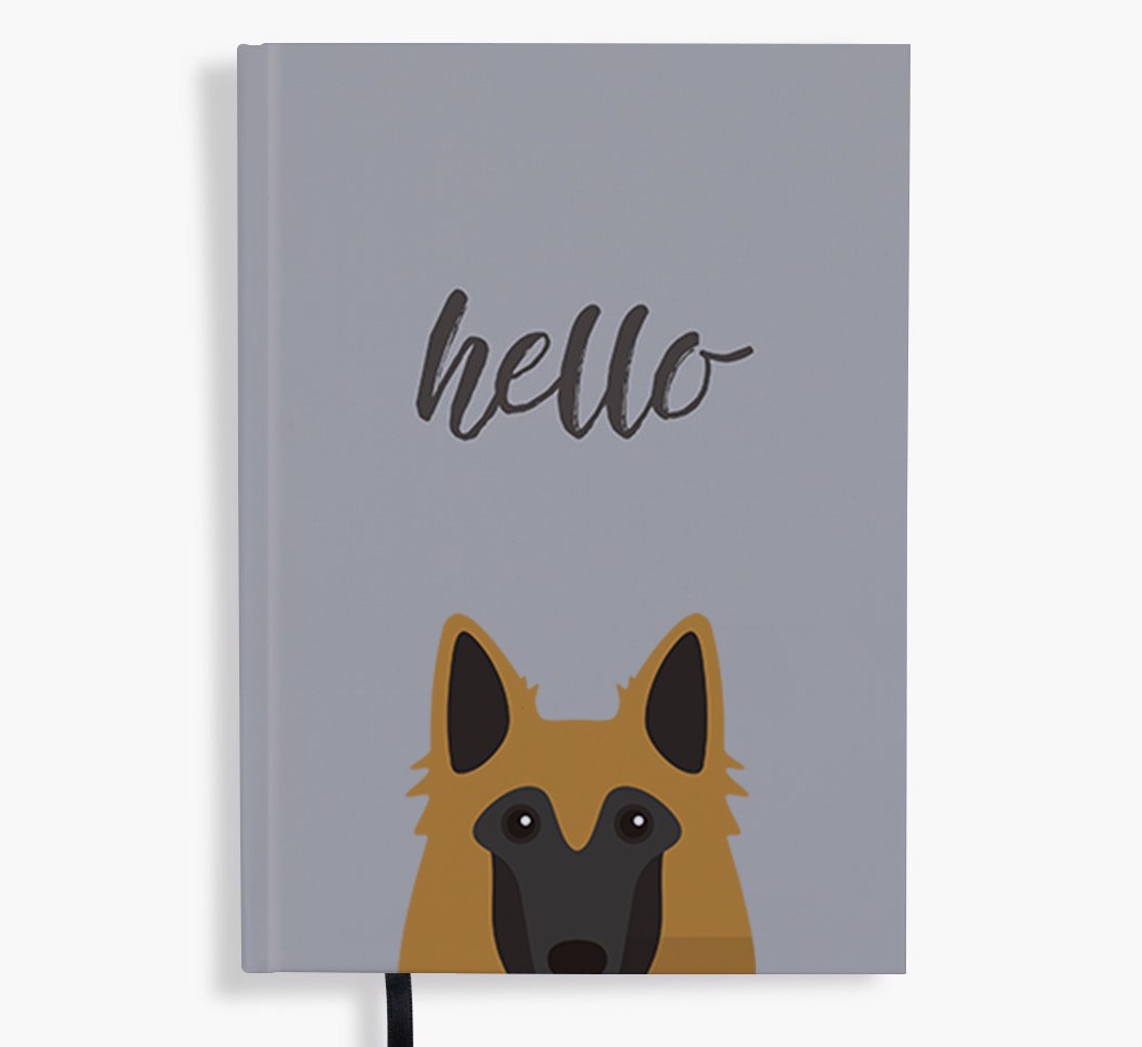 Hello: Personalised {breedFullName} Notebook
