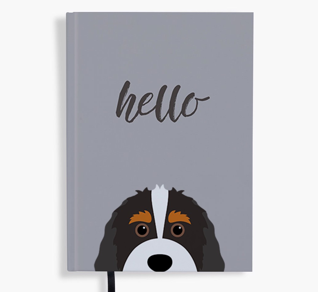 Hello: Personalised {breedFullName} Notebook
