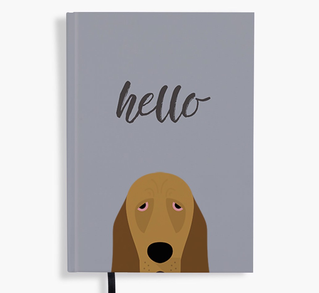 Hello: Personalised {breedFullName} Notebook