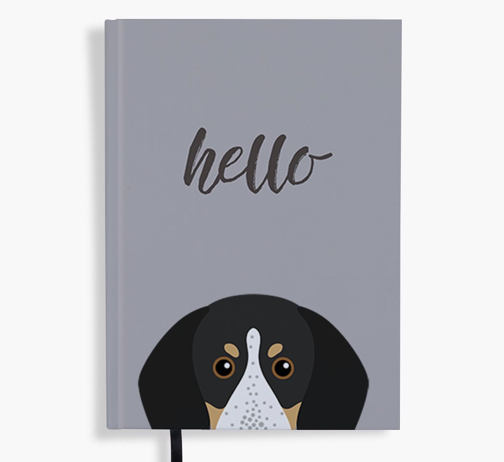 Hello: Personalised {breedFullName} Notebook