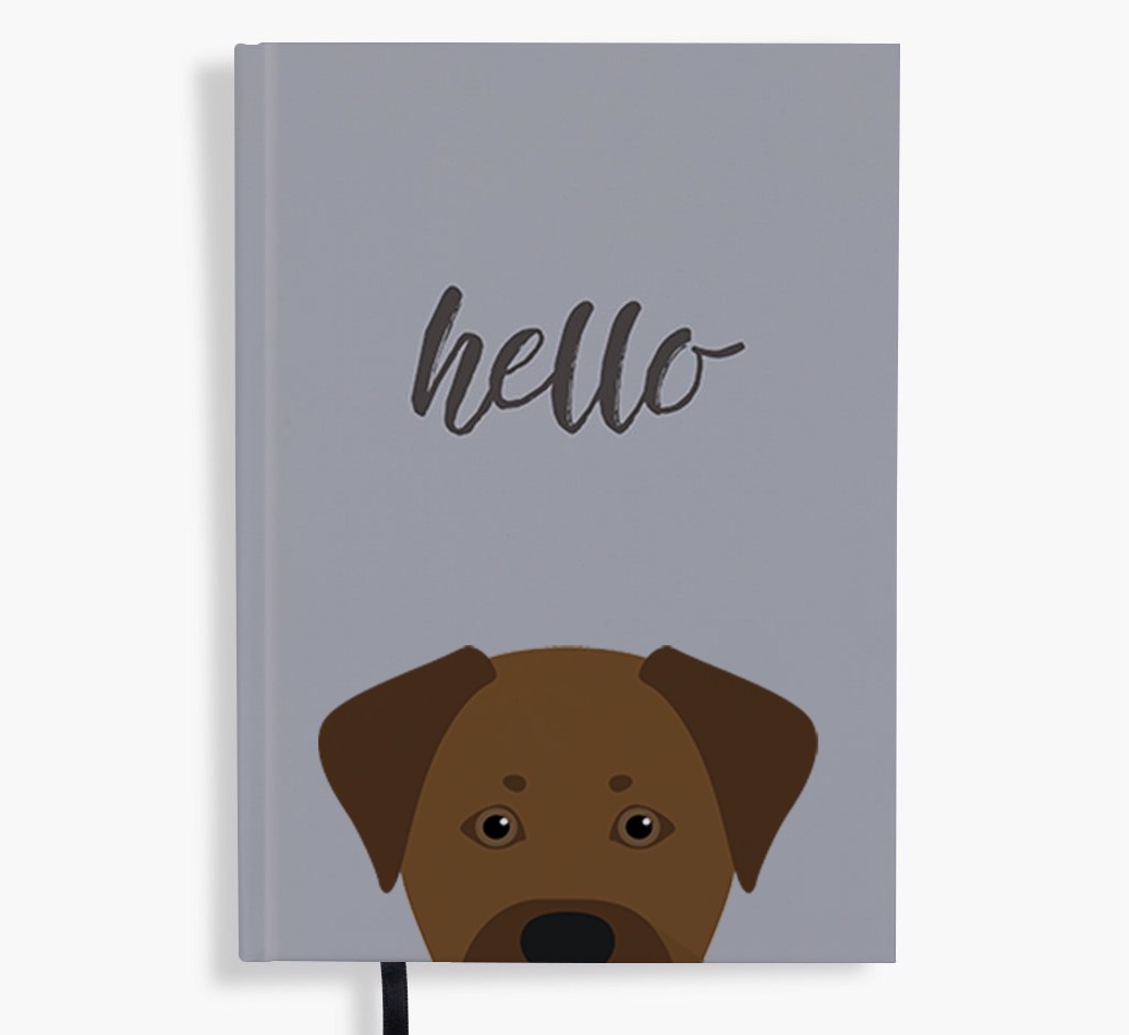 Hello: Personalised {breedFullName} Notebook