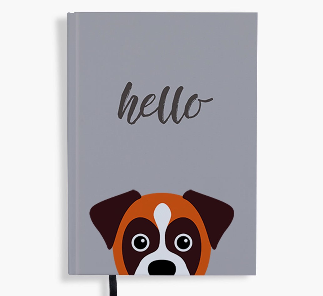 Hello: Personalized {breedFullName} Notebook