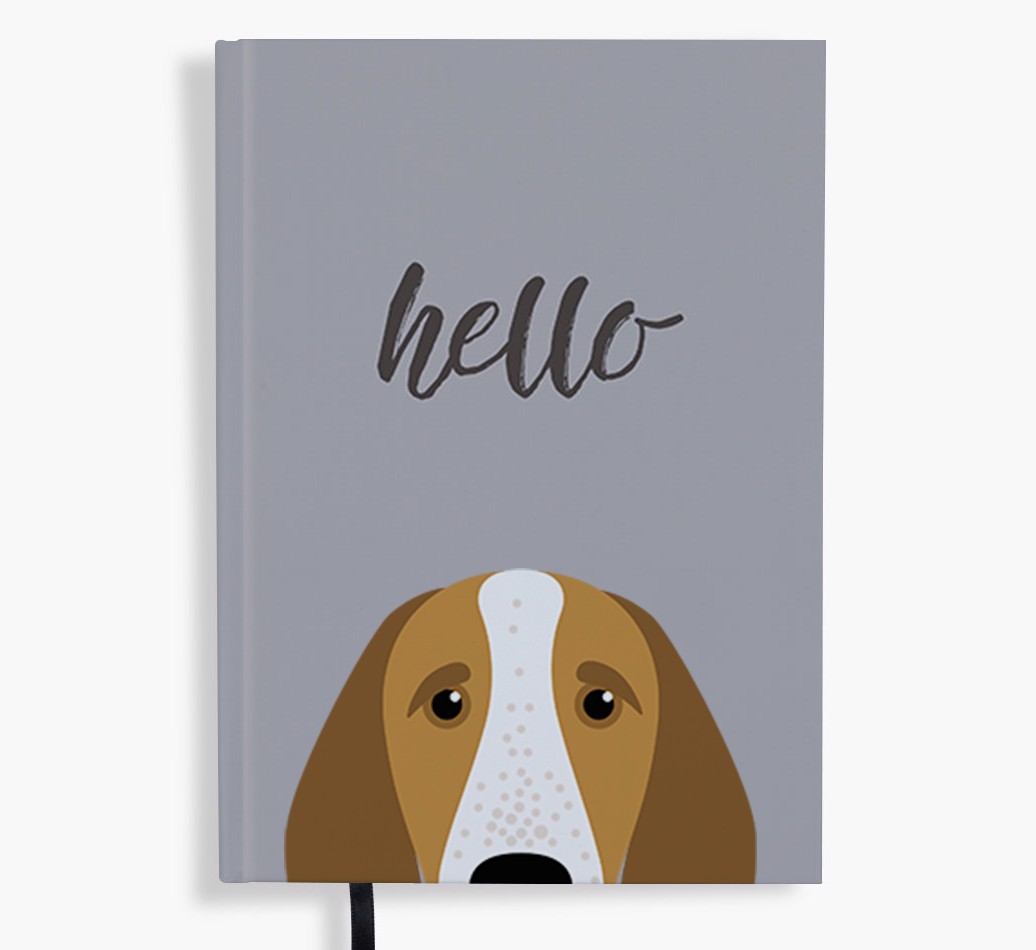 Hello: Personalised {breedFullName} Notebook