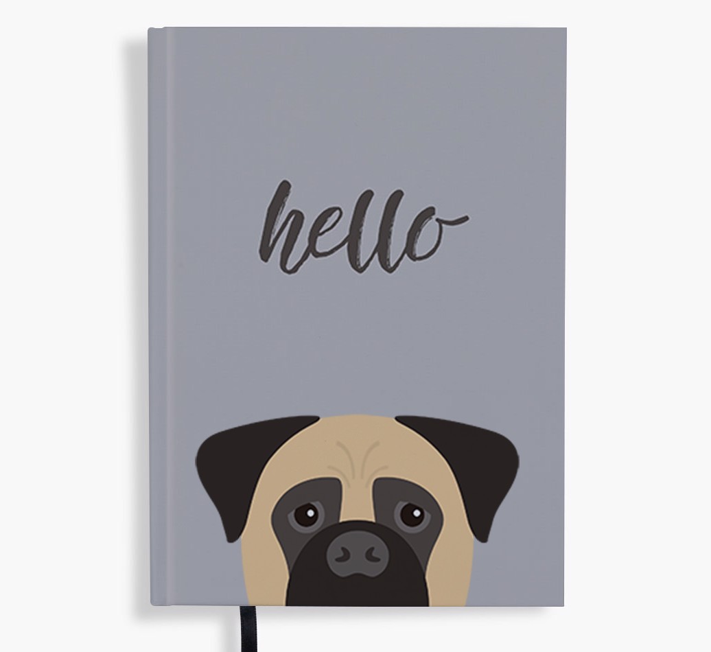 Hello: Personalised {breedFullName} Notebook