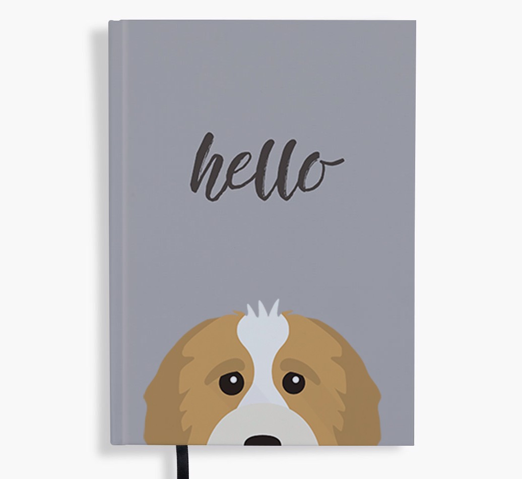 Hello: Personalised {breedFullName} Notebook