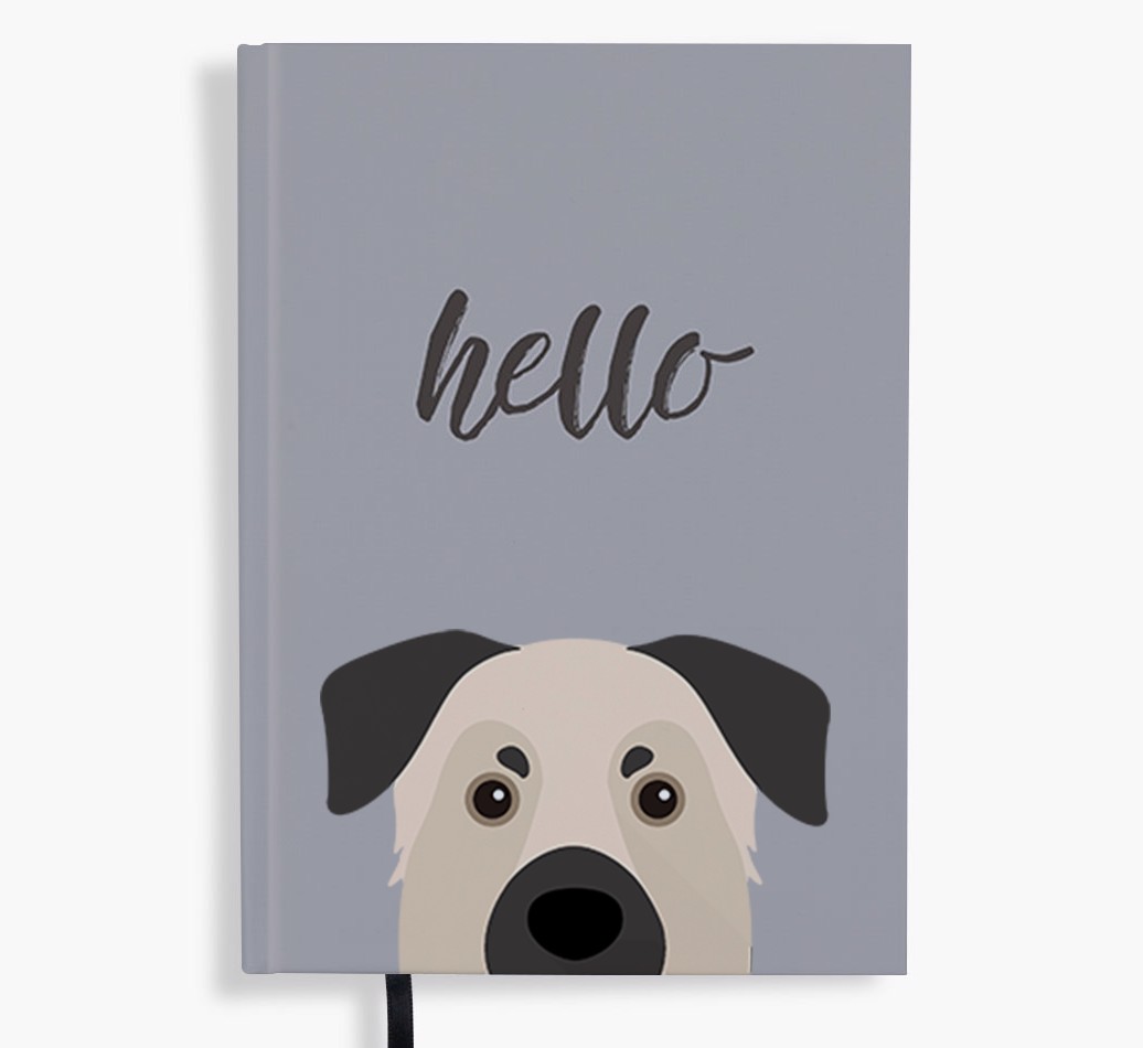 Hello: Personalised {breedFullName} Notebook