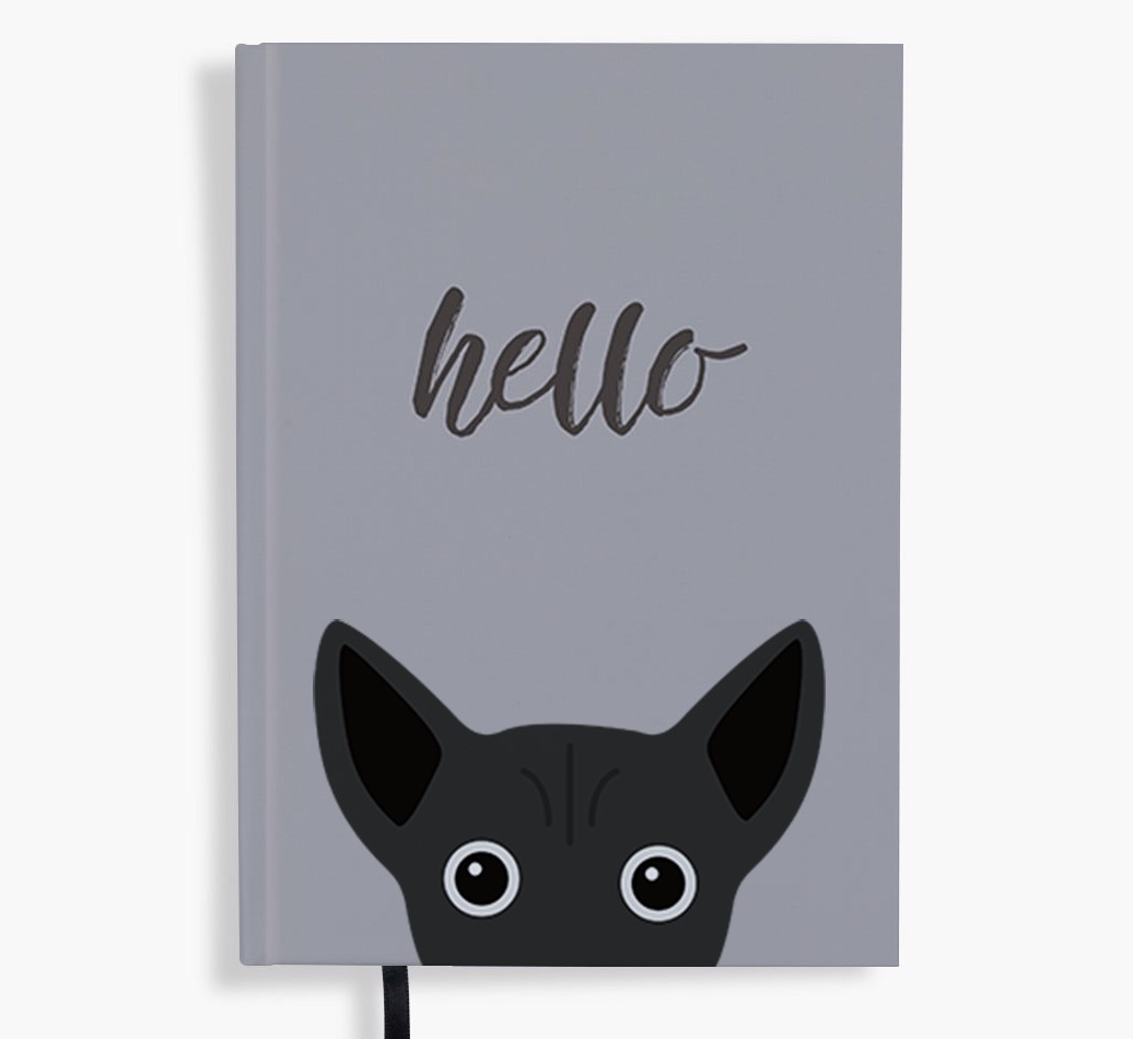 Hello: Personalised {breedFullName} Notebook