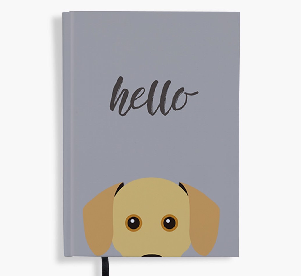 Hello: Personalised {breedFullName} Notebook